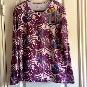 32 DEGREES COOL SWIM SUN TEE UPF 50+ SIZE L